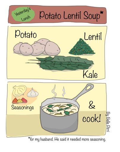 Potato Lentil Soup