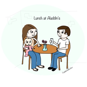 Lunch at Aladdin's